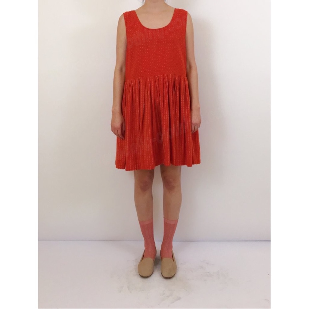 Ace & Jig “Daisy Dress” in siracha
